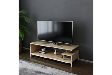 Andifli Tv-benk 120x37,6 cm - Hvit - Møbler - TV- & Mediamøbler - TV benk & mediabenk