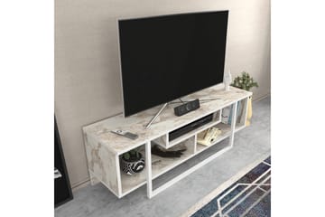 Andifli Tv-benk 120x40,2 cm - Hvit - Møbler - TV- & Mediamøbler - TV benk & mediabenk
