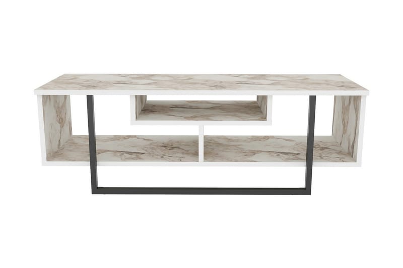 Andifli Tv-benk 120x40,2 cm - Hvit - Møbler - TV- & Mediamøbler - TV benk & mediabenk