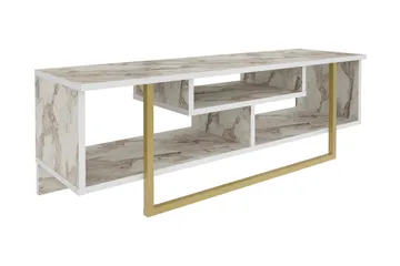 Andifli Tv-benk 120x40,2 cm - Hvit - Møbler - TV- & Mediamøbler - TV benk & mediabenk