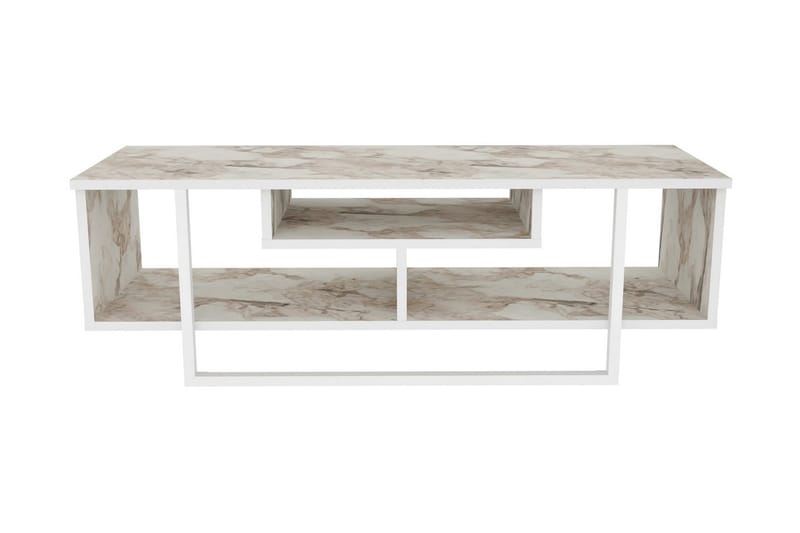 Andifli Tv-benk 120x40,2 cm - Hvit - Møbler - TV- & Mediamøbler - TV benk & mediabenk