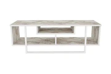 Andifli Tv-benk 120x40,2 cm - Hvit - Møbler - TV- & Mediamøbler - TV benk & mediabenk