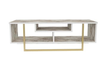 Andifli Tv-benk 120x40,2 cm - Hvit - Møbler - TV- & Mediamøbler - TV benk & mediabenk