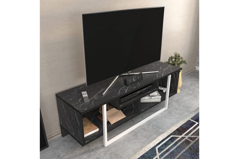 Andifli Tv-benk 120x40,2 cm - Svart - Møbler - TV- & Mediamøbler - TV benk & mediabenk