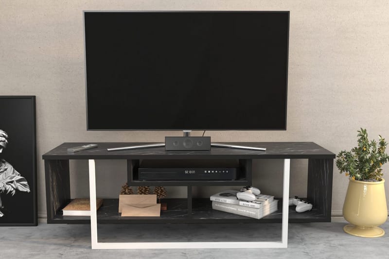 Andifli Tv-benk 120x40,2 cm - Svart - Møbler - TV- & Mediamøbler - TV benk & mediabenk