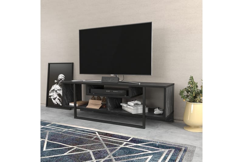 Andifli Tv-benk 120x40,2 cm - Svart - Møbler - TV- & Mediamøbler - TV benk & mediabenk