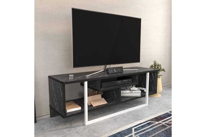 Andifli Tv-benk 120x40,2 cm - Svart - Møbler - TV- & Mediamøbler - TV benk & mediabenk