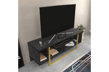 Andifli Tv-benk 120x40,2 cm - Svart - Møbler - TV- & Mediamøbler - TV benk & mediabenk