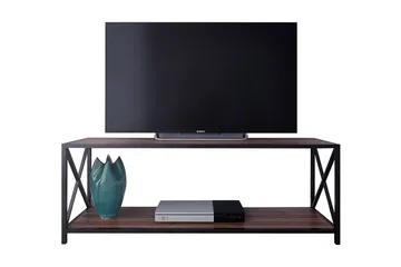 Andifli Tv-benk 120x45,7 cm - Brun - Møbler - TV- & Mediamøbler - TV benk & mediabenk