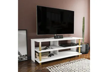 Andifli Tv-benk 120x47,4 cm - Gull - Møbler - TV- & Mediamøbler - TV benk & mediabenk