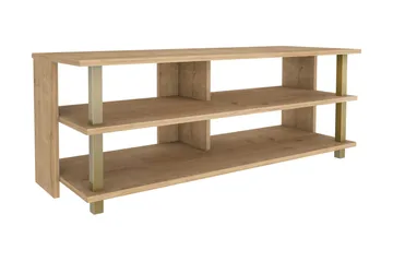 Andifli Tv-benk 120x47,4 cm - Gull - Møbler - TV- & Mediamøbler - TV benk & mediabenk