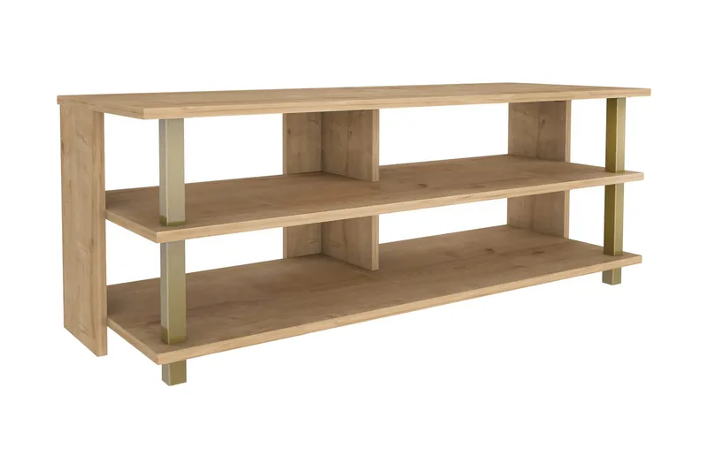 Andifli Tv-benk 120x47,4 cm, Gull