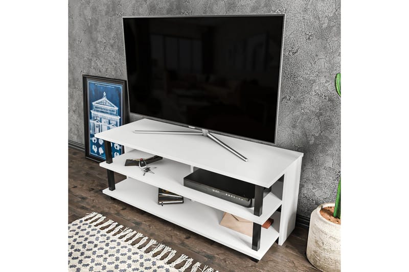 Andifli Tv-benk 120x47,4 cm - Gull - Møbler - TV- & Mediamøbler - TV benk & mediabenk