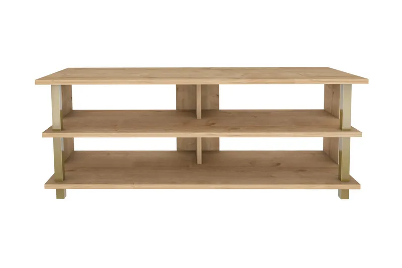 Andifli Tv-benk 120x47,4 cm - Gull - Møbler - TV- & Mediamøbler - TV benk & mediabenk