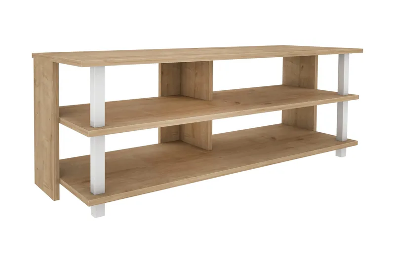 Andifli Tv-benk 120x47,4 cm, Hvit