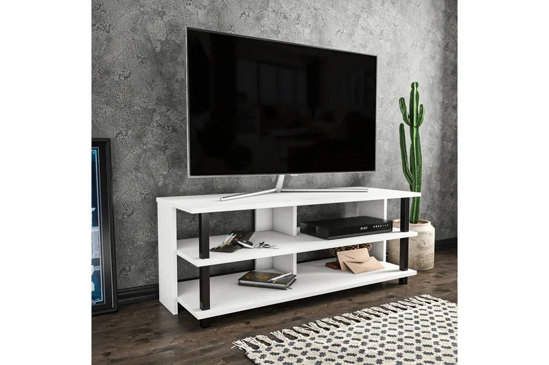 Andifli Tv-benk 120x47,4 cm - Svart - Møbler - TV- & Mediamøbler - TV benk & mediabenk
