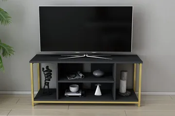 Andifli Tv-benk 120x50,8 cm - Antrasitt - Møbler - TV- & Mediamøbler - TV benk & mediabenk