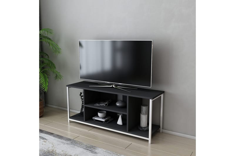 Andifli Tv-benk 120x50,8 cm - Hvit - Møbler - TV- & Mediamøbler - TV benk & mediabenk