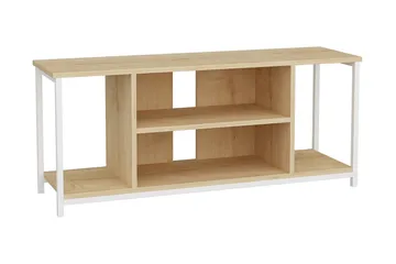 Andifli Tv-benk 120x50,8 cm - Hvit - Møbler - TV- & Mediamøbler - TV benk & mediabenk