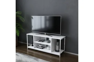 Andifli Tv-benk 120x50,8 cm - Hvit - Møbler - TV- & Mediamøbler - TV benk & mediabenk