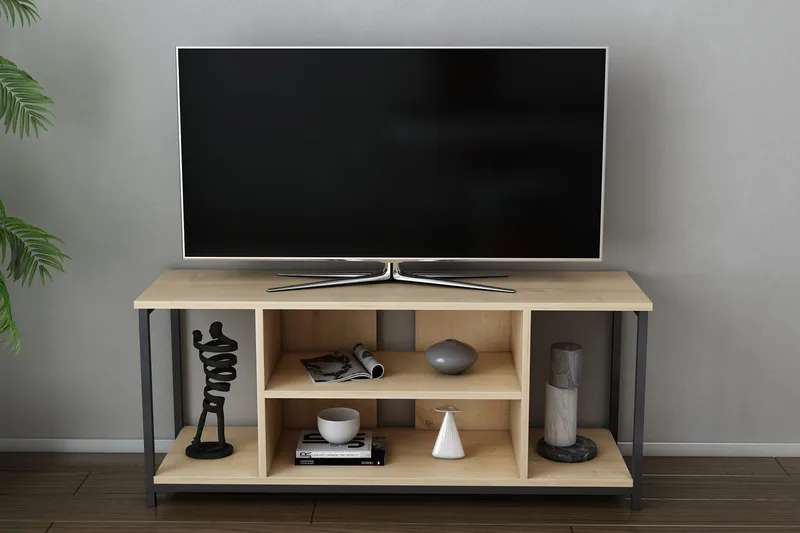Andifli Tv-benk 120x50,8 cm - Svart - Møbler - TV- & Mediamøbler - TV benk & mediabenk