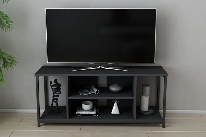 Andifli Tv-benk 120x50,8 cm - Svart - Møbler - TV- & Mediamøbler - TV benk & mediabenk