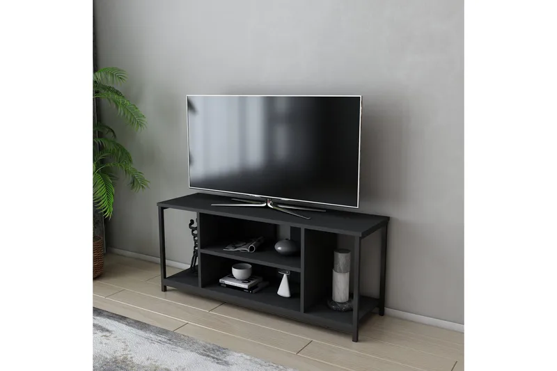 Andifli Tv-benk 120x50,8 cm - Svart - Møbler - TV- & Mediamøbler - TV benk & mediabenk