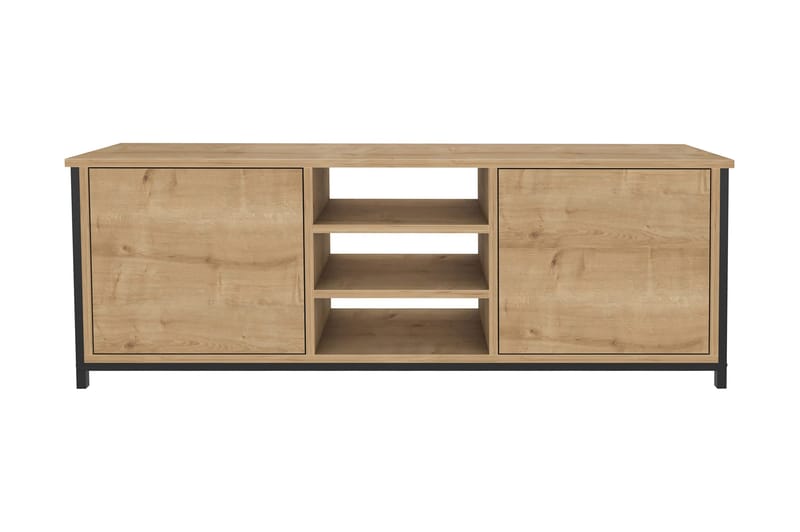 Andifli Tv-benk 140x50,8 cm - Brun - Møbler - TV- & Mediamøbler - TV benk & mediabenk