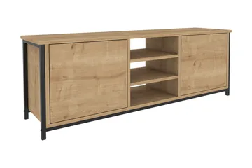 Andifli Tv-benk 140x50,8 cm - Brun - Møbler - TV- & Mediamøbler - TV benk & mediabenk