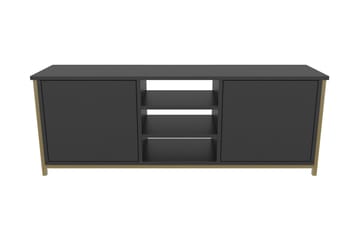 Andifli Tv-benk 140x50,8 cm - Gull - Møbler - TV- & Mediamøbler - TV benk & mediabenk