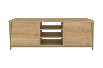 Andifli Tv-benk 140x50,8 cm - Gull - Møbler - TV- & Mediamøbler - TV benk & mediabenk