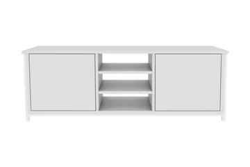 Andifli Tv-benk 140x50,8 cm - Hvit - Møbler - TV- & Mediamøbler - TV benk & mediabenk