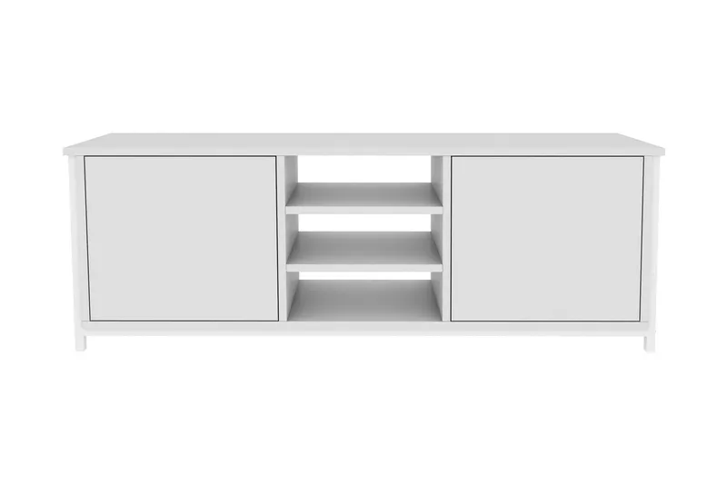 Andifli Tv-benk 140x50,8 cm - Hvit - Møbler - TV- & Mediamøbler - TV benk & mediabenk