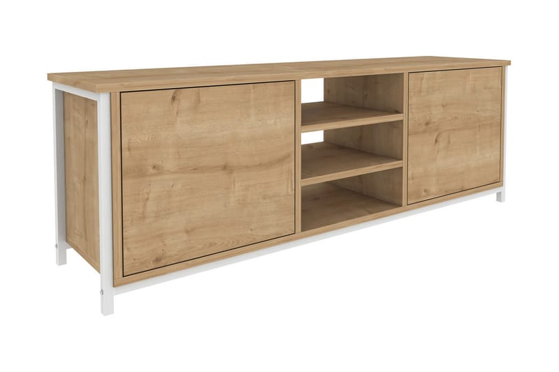 Andifli Tv-benk 140x50,8 cm, Hvit