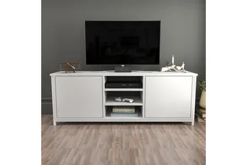 Andifli Tv-benk 140x50,8 cm - Hvit - Møbler - TV- & Mediamøbler - TV benk & mediabenk