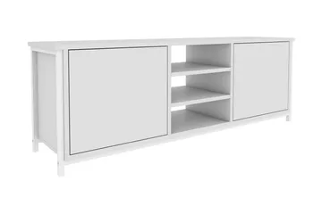 Andifli Tv-benk 140x50,8 cm - Hvit - Møbler - TV- & Mediamøbler - TV benk & mediabenk