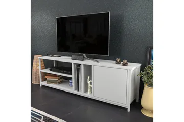 Andifli Tv-benk 140x50,8 cm - Hvit - Møbler - TV- & Mediamøbler - TV benk & mediabenk