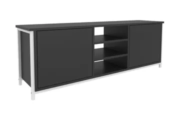 Andifli Tv-benk 140x50,8 cm - Hvit - Møbler - TV- & Mediamøbler - TV benk & mediabenk