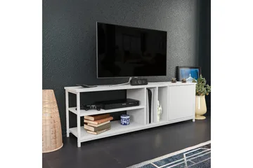Andifli Tv-benk 140x50,8 cm - Hvit - Møbler - TV- & Mediamøbler - TV benk & mediabenk