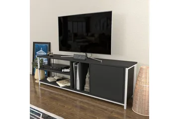 Andifli Tv-benk 140x50,8 cm - Hvit - Møbler - TV- & Mediamøbler - TV benk & mediabenk