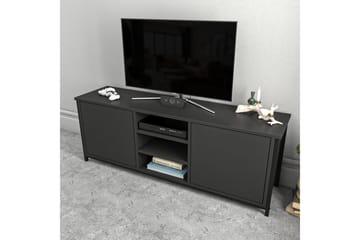 Andifli Tv-benk 140x50,8 cm - Svart - Møbler - TV- & Mediamøbler - TV benk & mediabenk