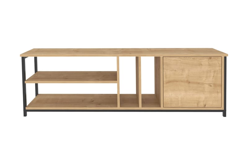 Andifli Tv-benk 140x50,8 cm - Svart - Møbler - TV- & Mediamøbler - TV benk & mediabenk