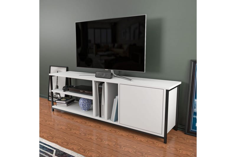 Andifli Tv-benk 140x50,8 cm - Svart - Møbler - TV- & Mediamøbler - TV benk & mediabenk