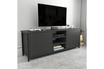 Andifli Tv-benk 140x50,8 cm - Svart - Møbler - TV- & Mediamøbler - TV benk & mediabenk