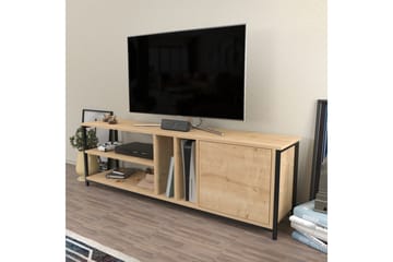 Andifli Tv-benk 140x50,8 cm - Svart - Møbler - TV- & Mediamøbler - TV benk & mediabenk