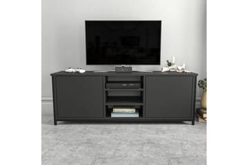 Andifli Tv-benk 140x50,8 cm - Svart - Møbler - TV- & Mediamøbler - TV benk & mediabenk