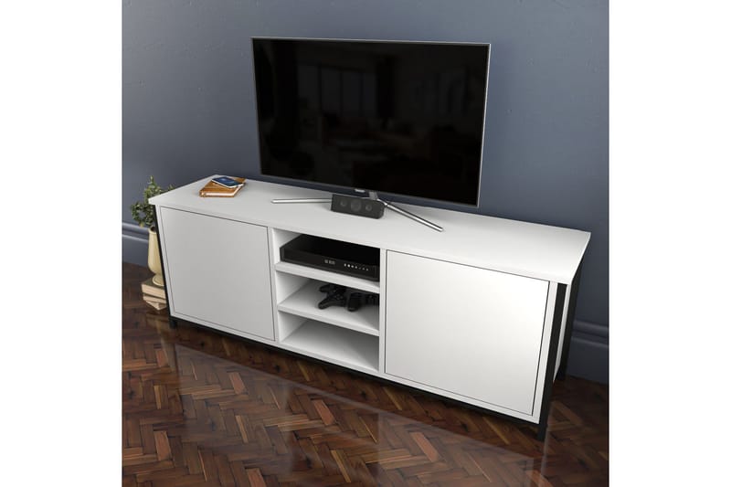 Andifli Tv-benk 140x50,8 cm - Svart - Møbler - TV- & Mediamøbler - TV benk & mediabenk