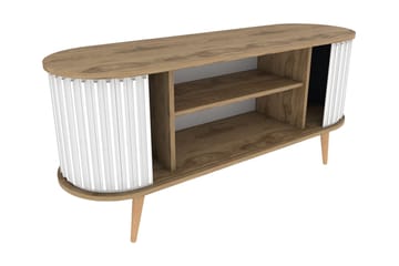 Andifli Tv-benk 140x64 cm - Brun - Møbler - TV- & Mediamøbler - TV benk & mediabenk