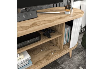 Andifli Tv-benk 140x64 cm - Brun - Møbler - TV- & Mediamøbler - TV benk & mediabenk