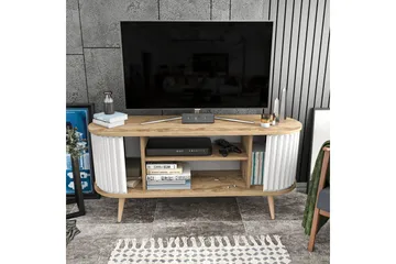 Andifli Tv-benk 140x64 cm - Brun - Møbler - TV- & Mediamøbler - TV benk & mediabenk